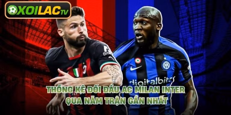 Thống Kê Đối Đầu AC Milan Inter - Qua Năm Trận Gần Nhất